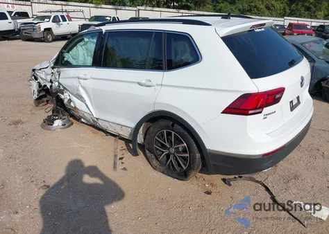 2021 Volkswagen Tiguan Se/Se R-Line Black/Sel из США, поврежденный, VIN 3VV3B7AX2MM082054